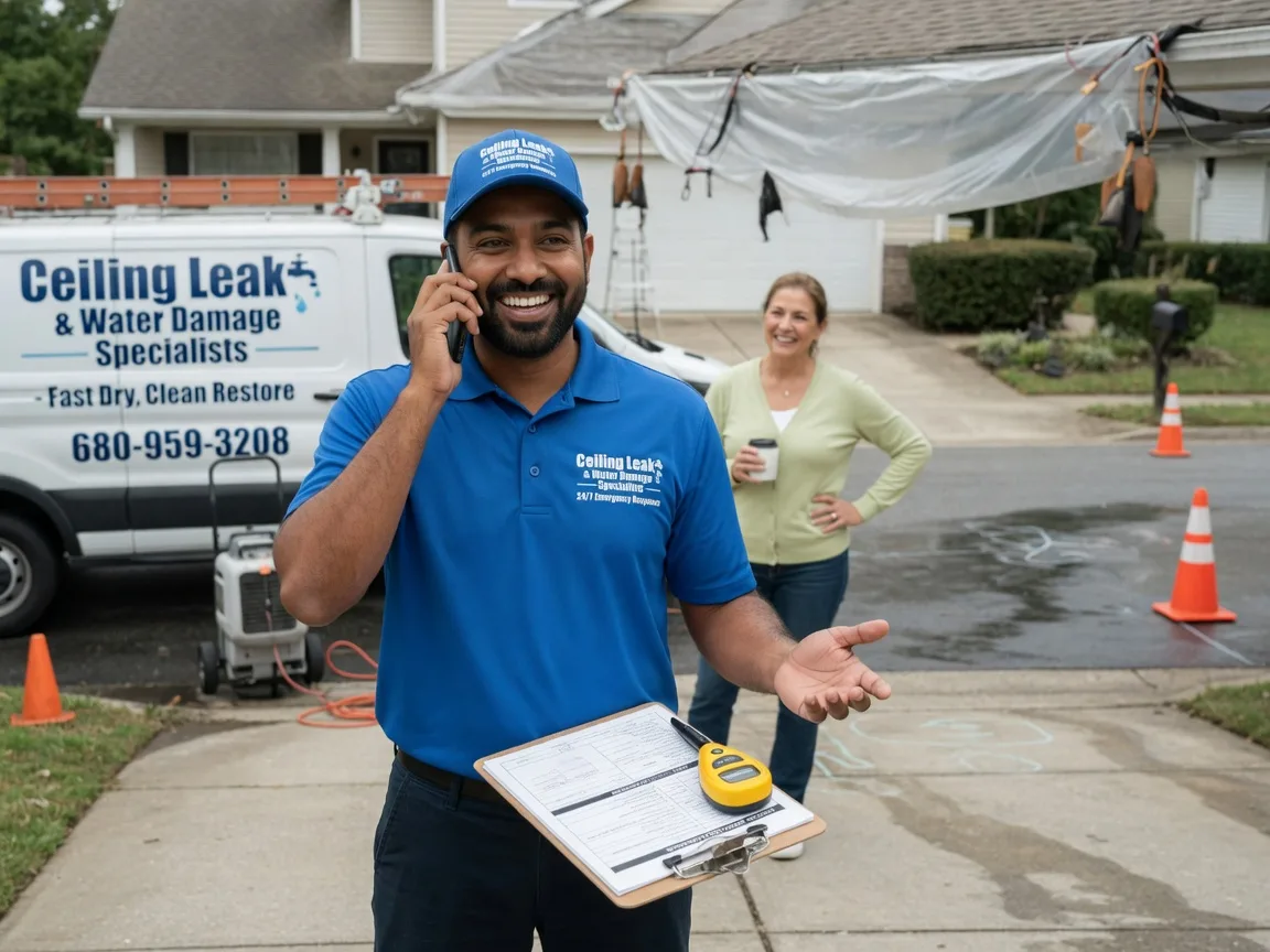 Ceiling Leak Cleanup Satin, TX FAQs