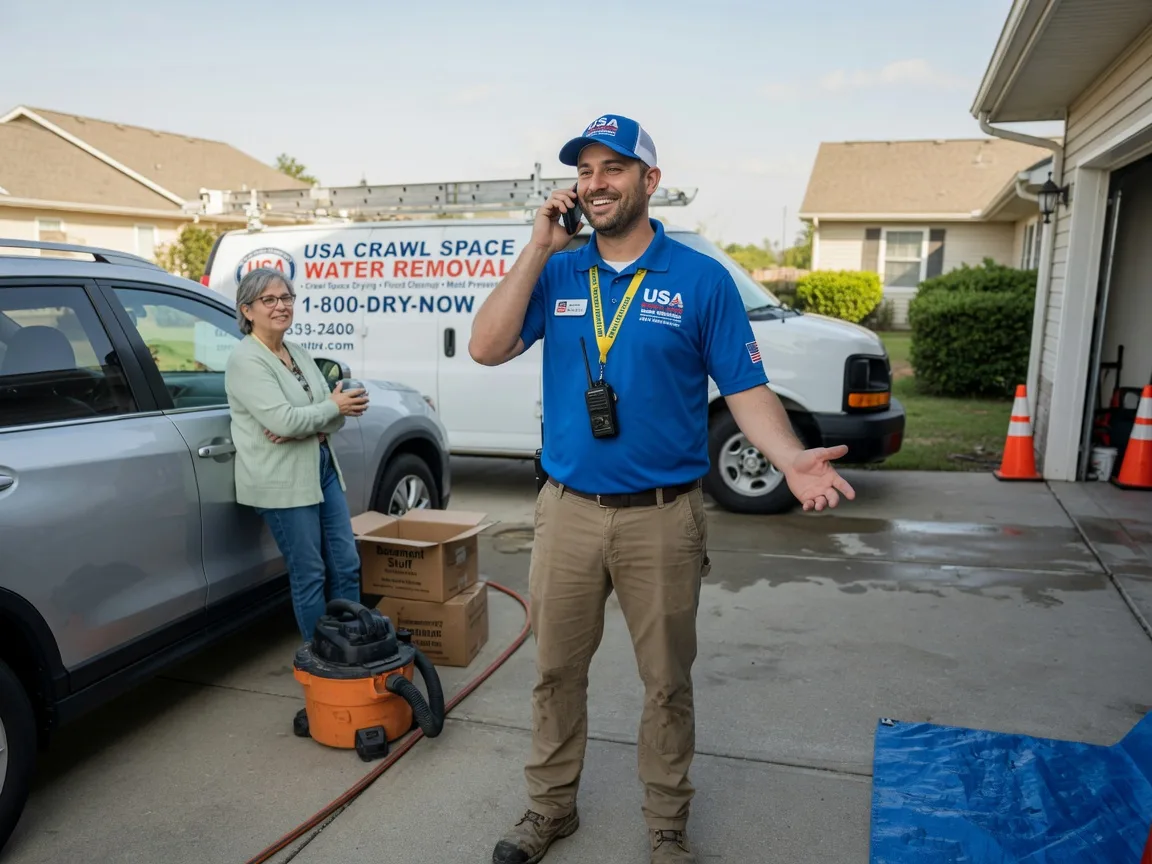 Crawl Space Water Removal Satin, TX FAQs